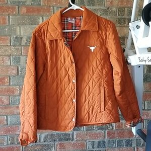 Quilted Texas Longhorn lightweight jacket